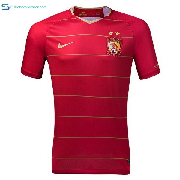 Camiseta Evergrande 1ª 2018/19 Rojo
